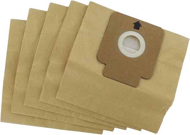 Paxanpax 46-VB-295 Hoover Freespace and Flash Series Paper Bags, Pack of 5, Plastic