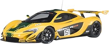 Amazon | AUTOart 1/18 マクラーレン P1 GTR イエロー/グリーン