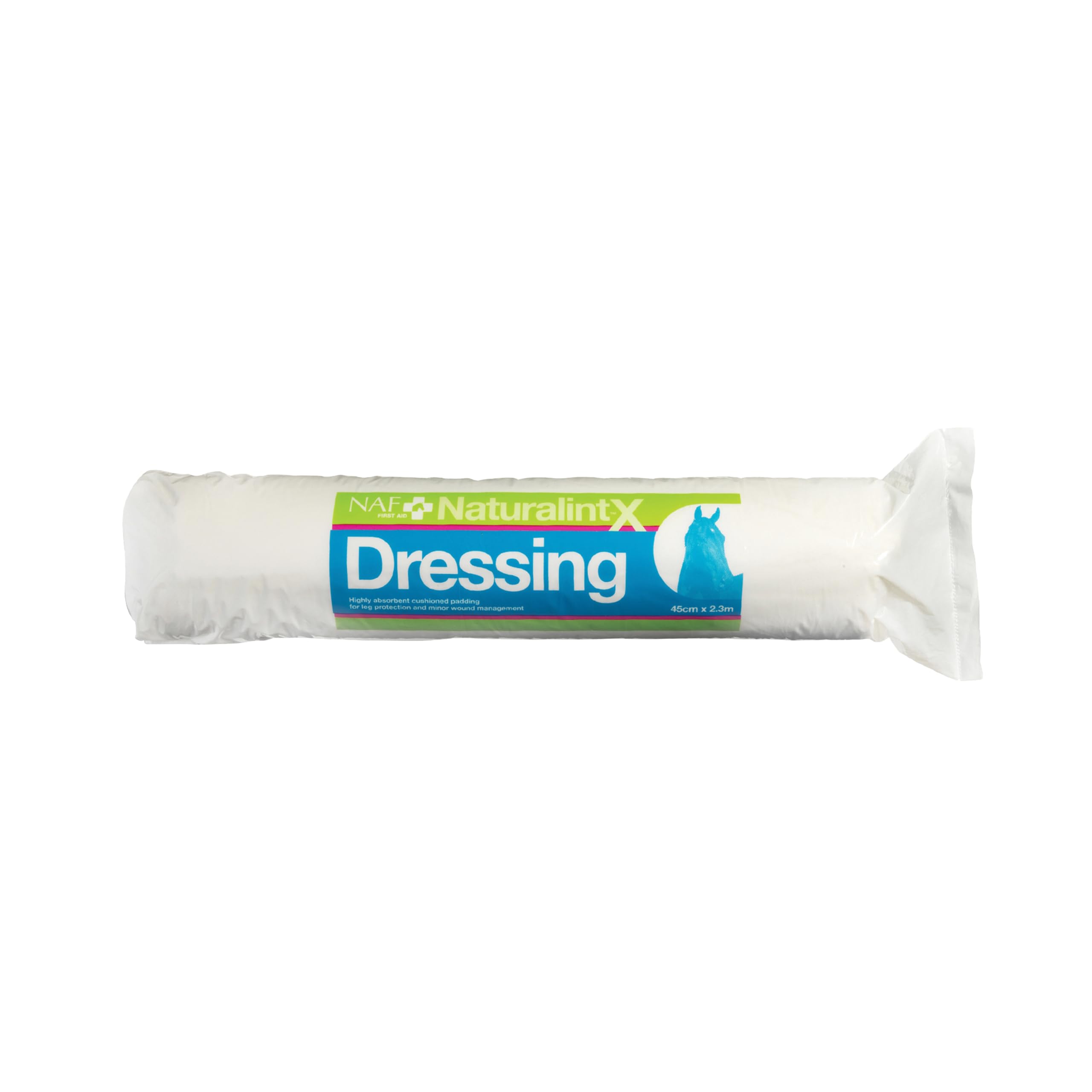 NaturalintX Dressing 500g – Highly Absorbent Multi-Layer Dressing for Horses – Supports First Aid, Wound Care & Poulticing – Use Wet or Dry