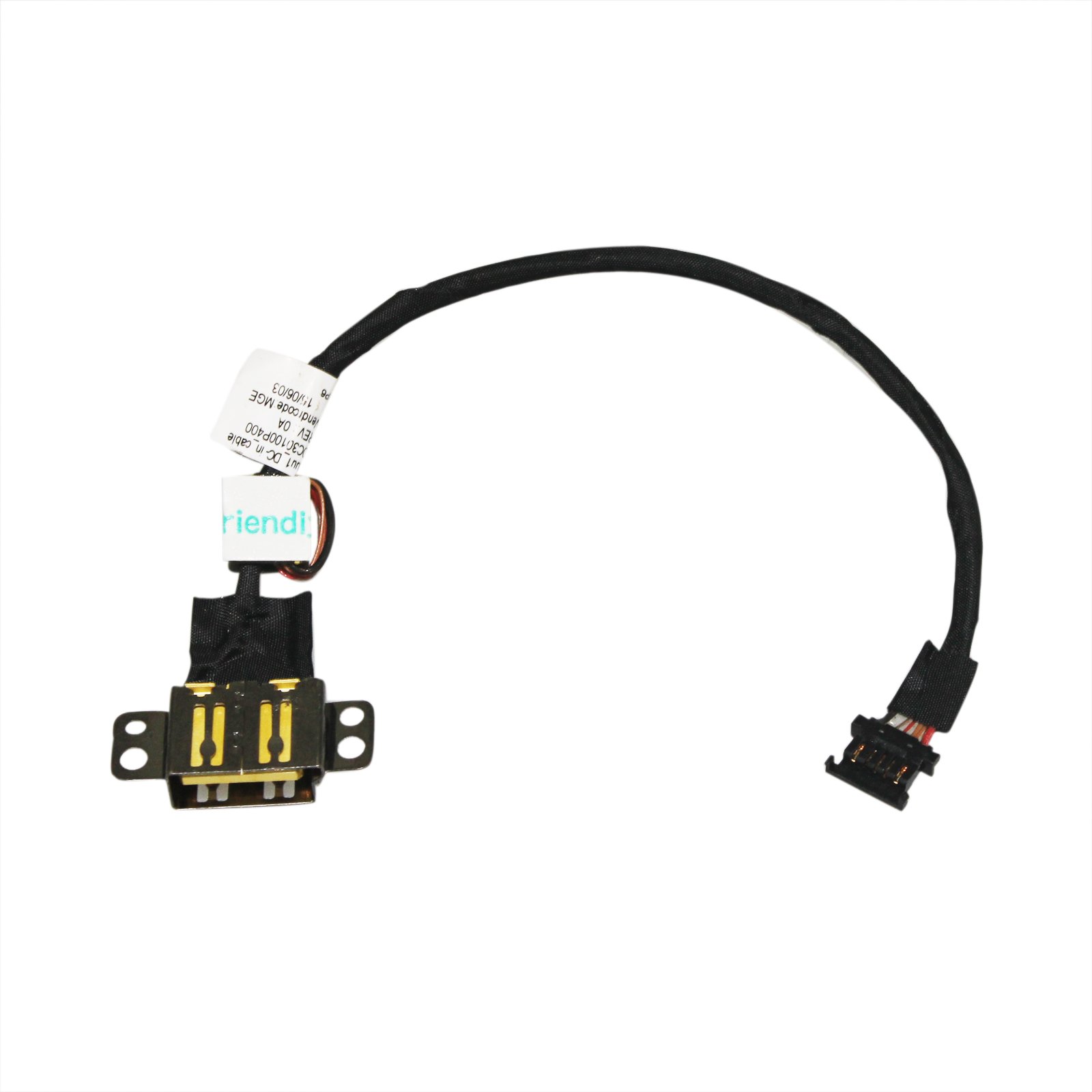 Zahara Gniazdo zasilania DC z kablem Zamiennik dla Lenovo Thinkpad YOGA 3 4 70014ISK 80QD SERIES DC30100QF00 5C10K61157 Port ładowania DC Dock Power Jack