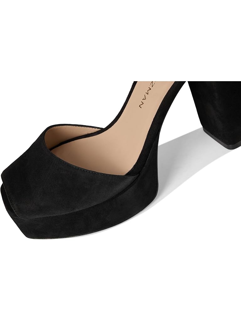 Black Stuart Weitzman Sabrina Platform Sandals