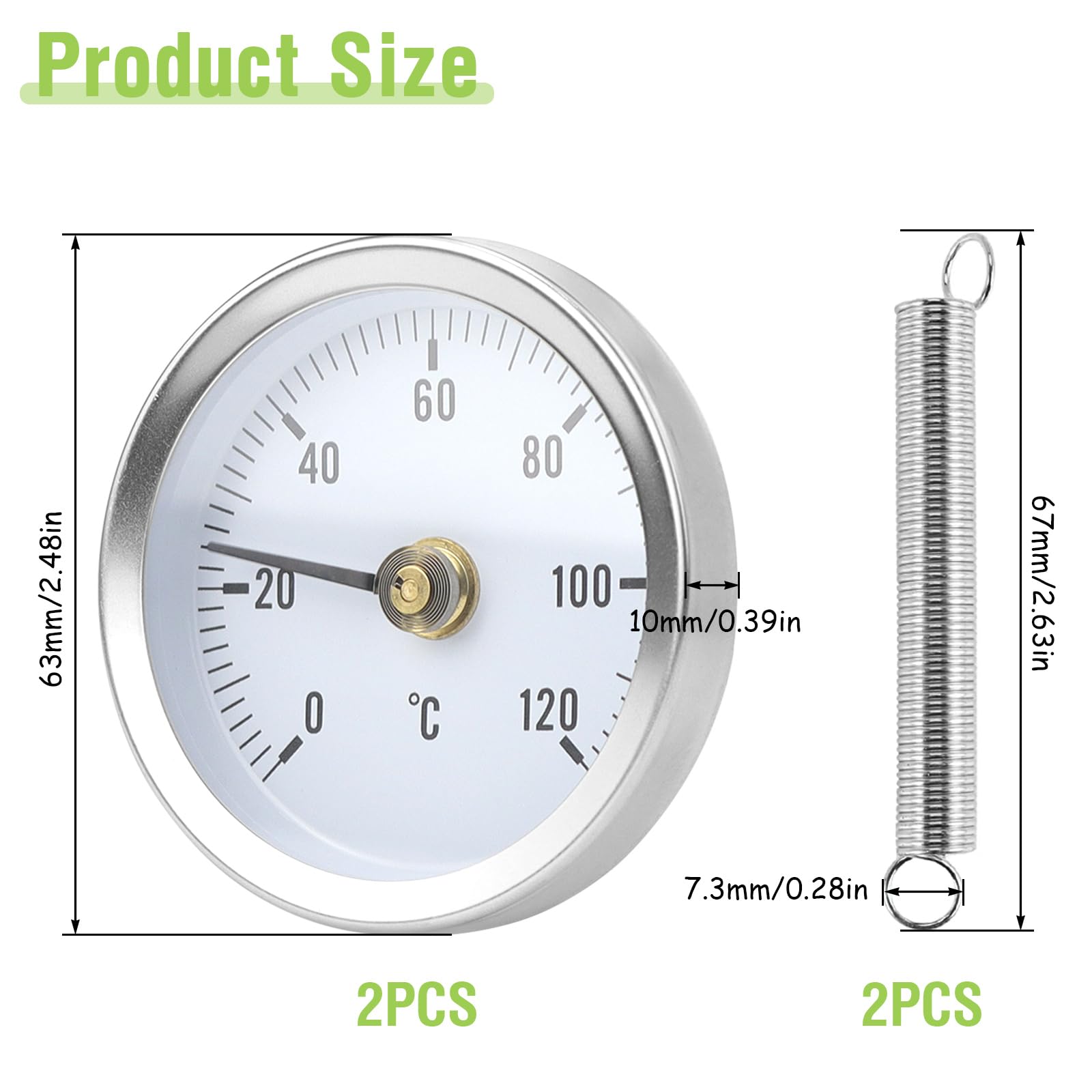 Termometri A Gas, A Liquido E Bimetallici - Italia - Foto 11