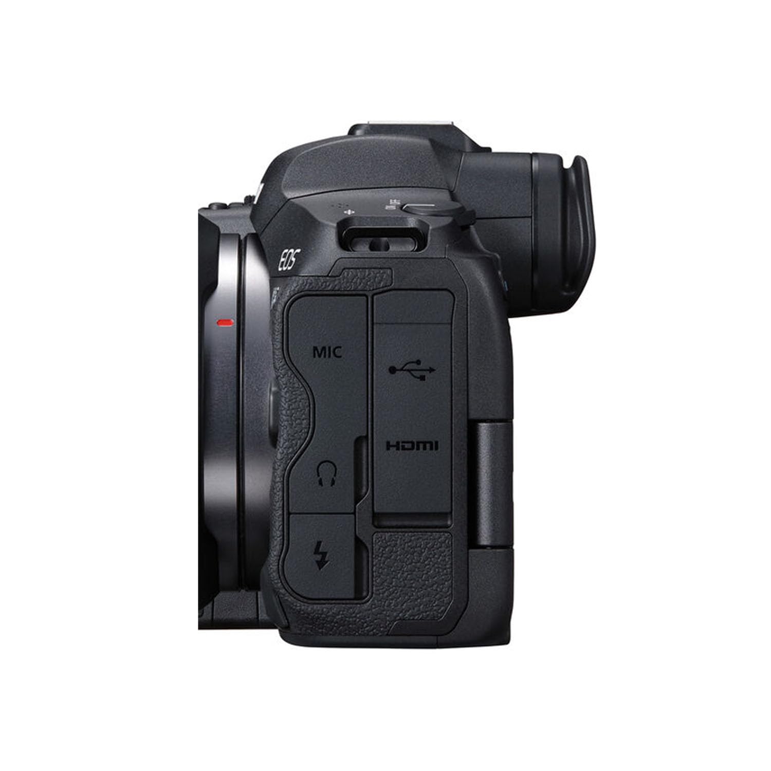 Canon EOS R5 Mirrorless Camera w/24-105mm USM Lens + 2pc Sandisk 128GB Extreme Memory Card + Camera Case + More (18pc Bundle) (Renewed)