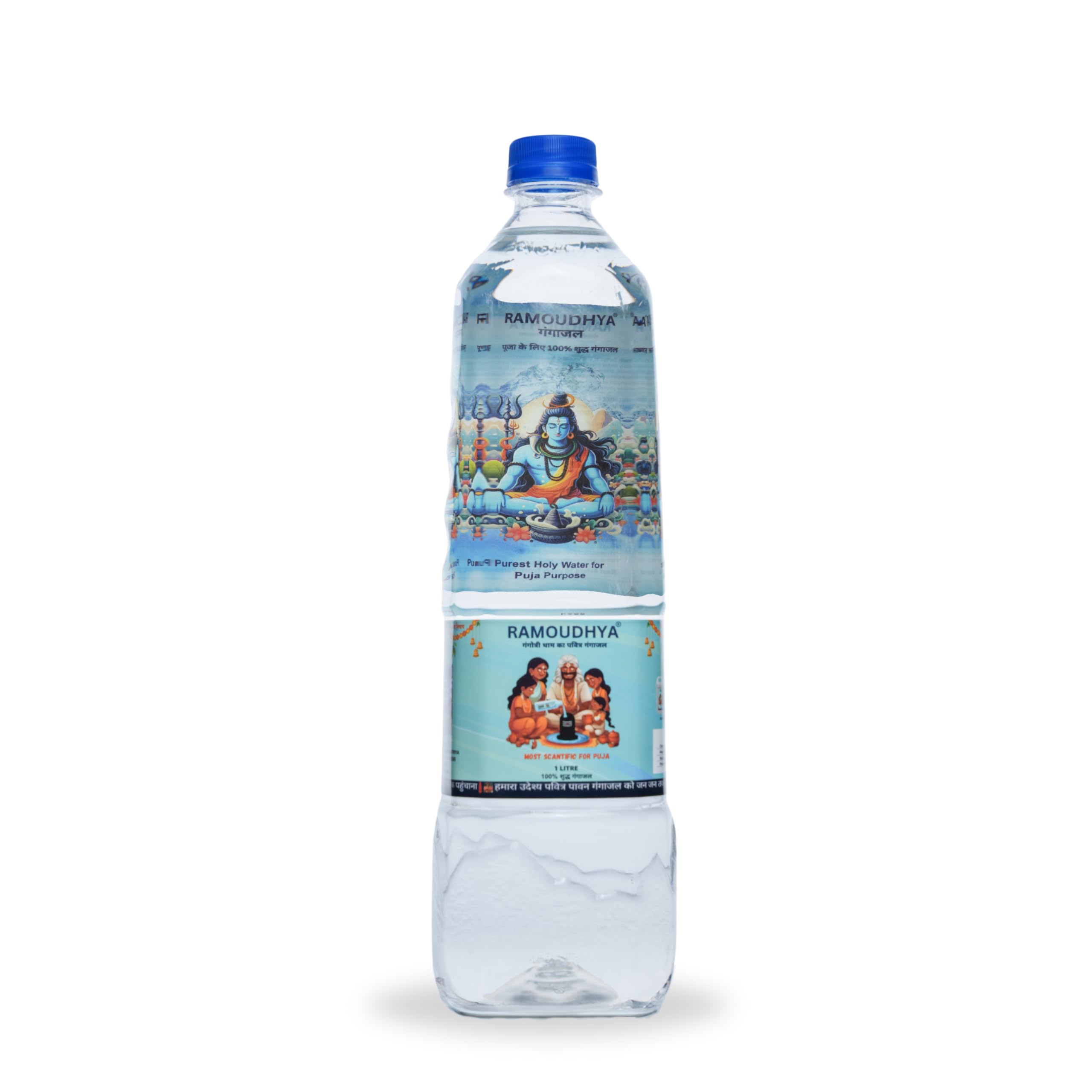 1 Litre Ramoudhya Gangajal - Purest Gangajal Water For Puja Sourced From Gangotri Valey Certified By The Govt. Of Uttrakhand Gangajal For Pooja Purpose 1000 ml (B0D9MB2NPD) Amazon Price History, Amazon Price Tracker