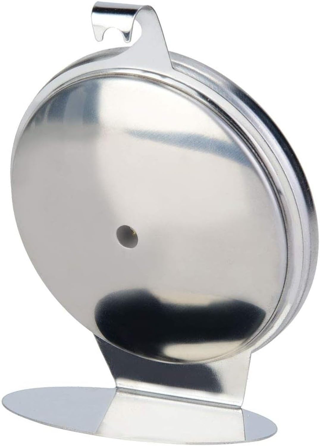 Termometro da Forno in Acciaio Inox, Termometro a Quadrante con Supporto da Appoggio, Misura Temperatura 0~400℃ per Cucina, BBQ, Cottura al Forno