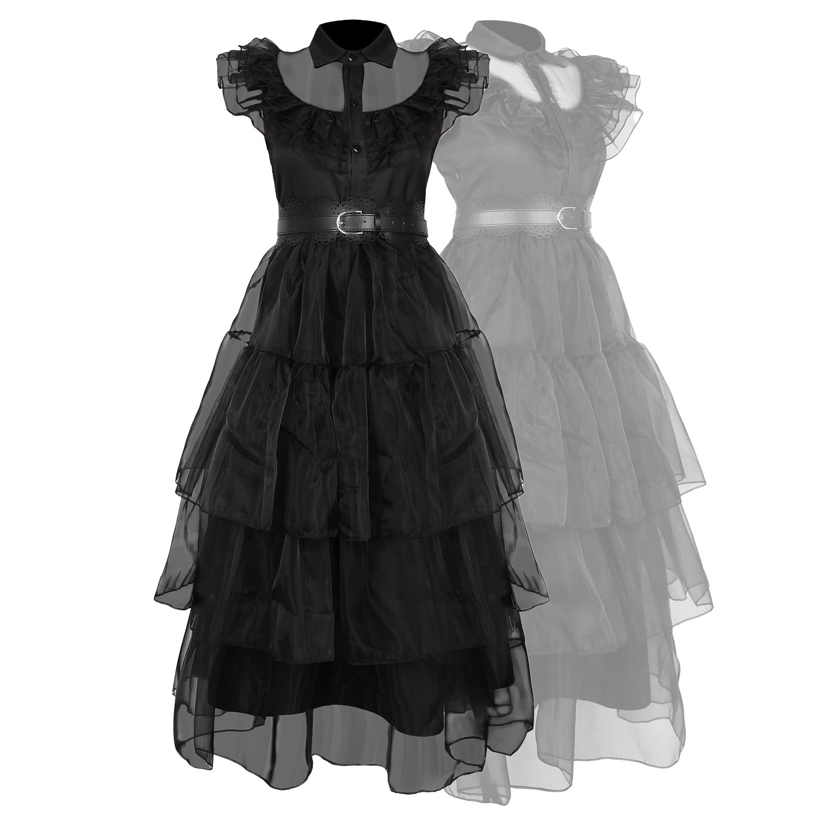 Buy Wednesday Addams Dress Costume for Women&Girls Wednesday Addams