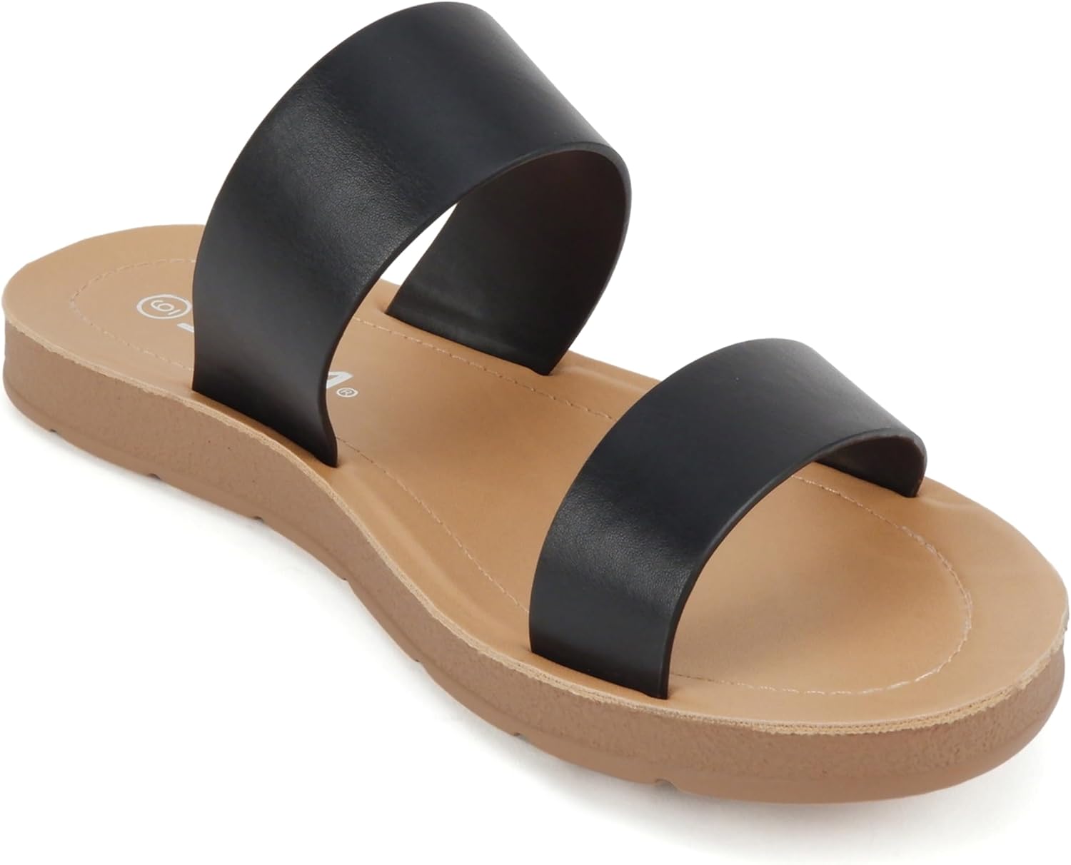 Soda Shoes Women Flip Flops Flat Beach Sandals Slides Double Straps OCCUPY-S - Image 4