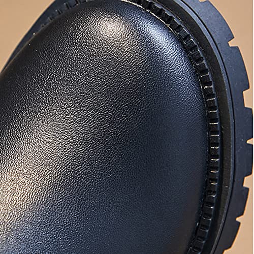 sfdgfhyf Boots Big Girls Kids Boots Long Boots High Boots Autumn And Winter New Girl Soft Bottom Leather Boots4