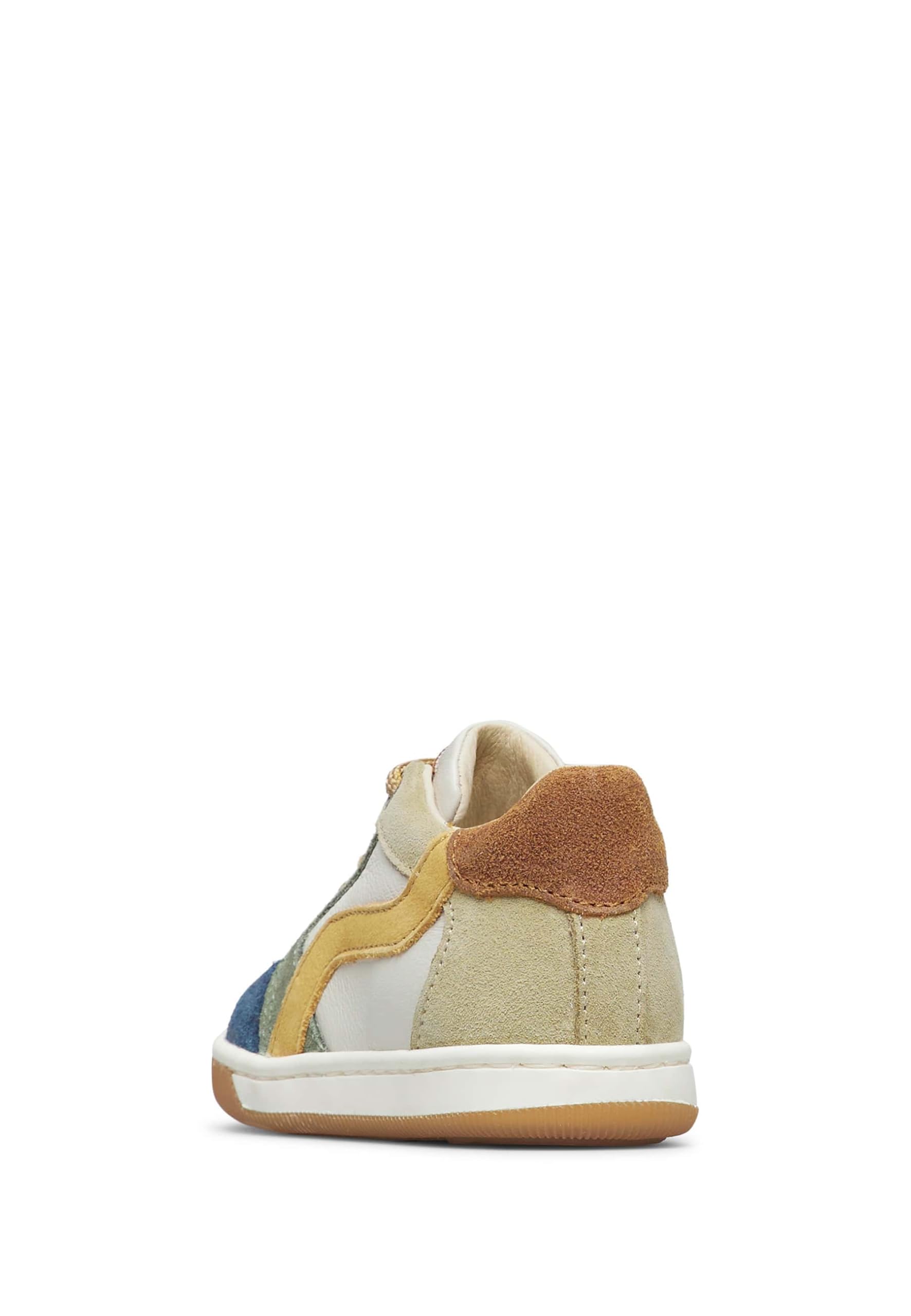 Falcotto ABEIA Suede Wax/Nappa/Suede SPAZZ. Milk-Navy-Olive