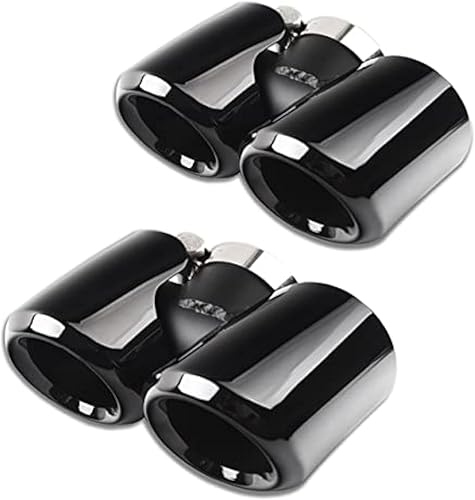 Tubería exterior de acero inoxidable para tubo de escape de garganta para Land Rover Defender 90 110 2020 2021 2022 Accesorios de coche (negro disponible en Yaxa Colombia