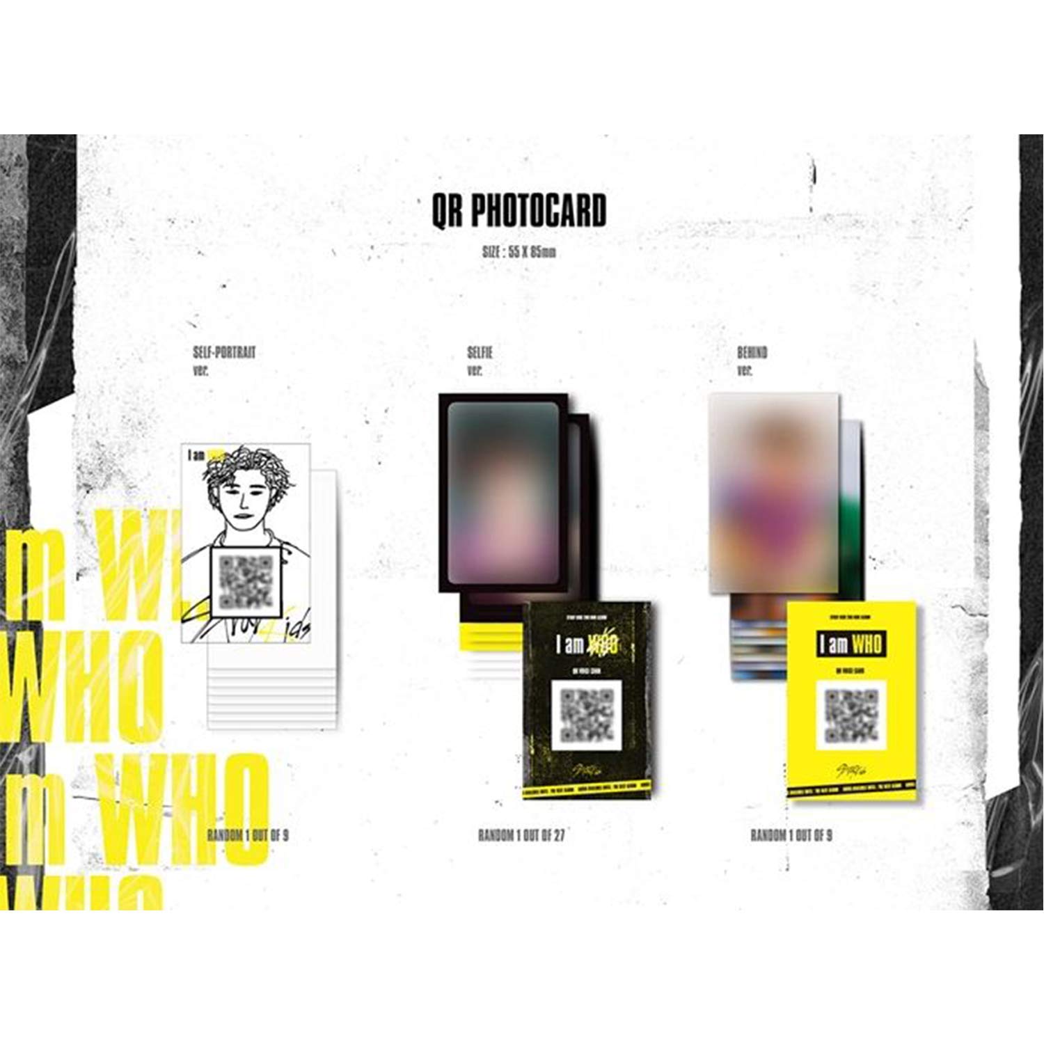 Amazon.com: STRAY KIDS 2nd Mini Album - I am who [ WHO Ver. ] CD +