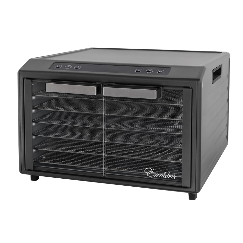 Déshydrateur Excalibur Sélect 6 plateaux Inox - DH06SCSS33F