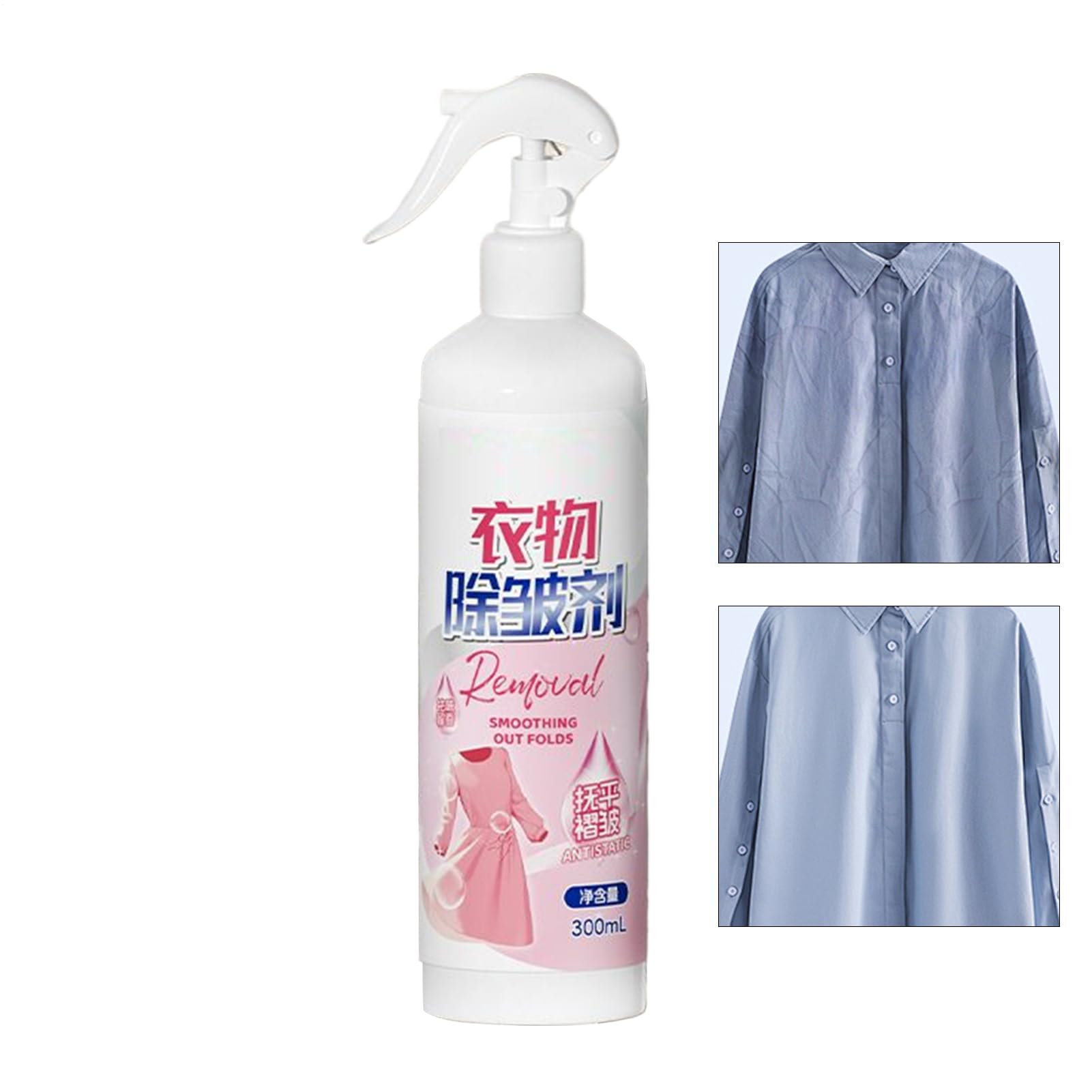 Spray Antipiega Vestiti Spray Levatrice Per Pieghe Abbigliamento