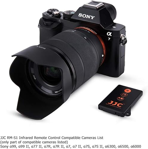 Miniatura 9 de Obturador de cámara inalámbrica infrarroja Control remoto Video Commander para Sony A6400 A6000 A6500 A6300 A7RIII A7III A7RII A7SII A7II A7R A7S