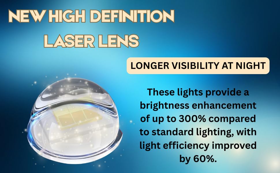 Image of 30W LED Auxiliary Light 5 Lens, Yellow White Beam, 4 Modes Flashing Fog Lamp for Bike & Car