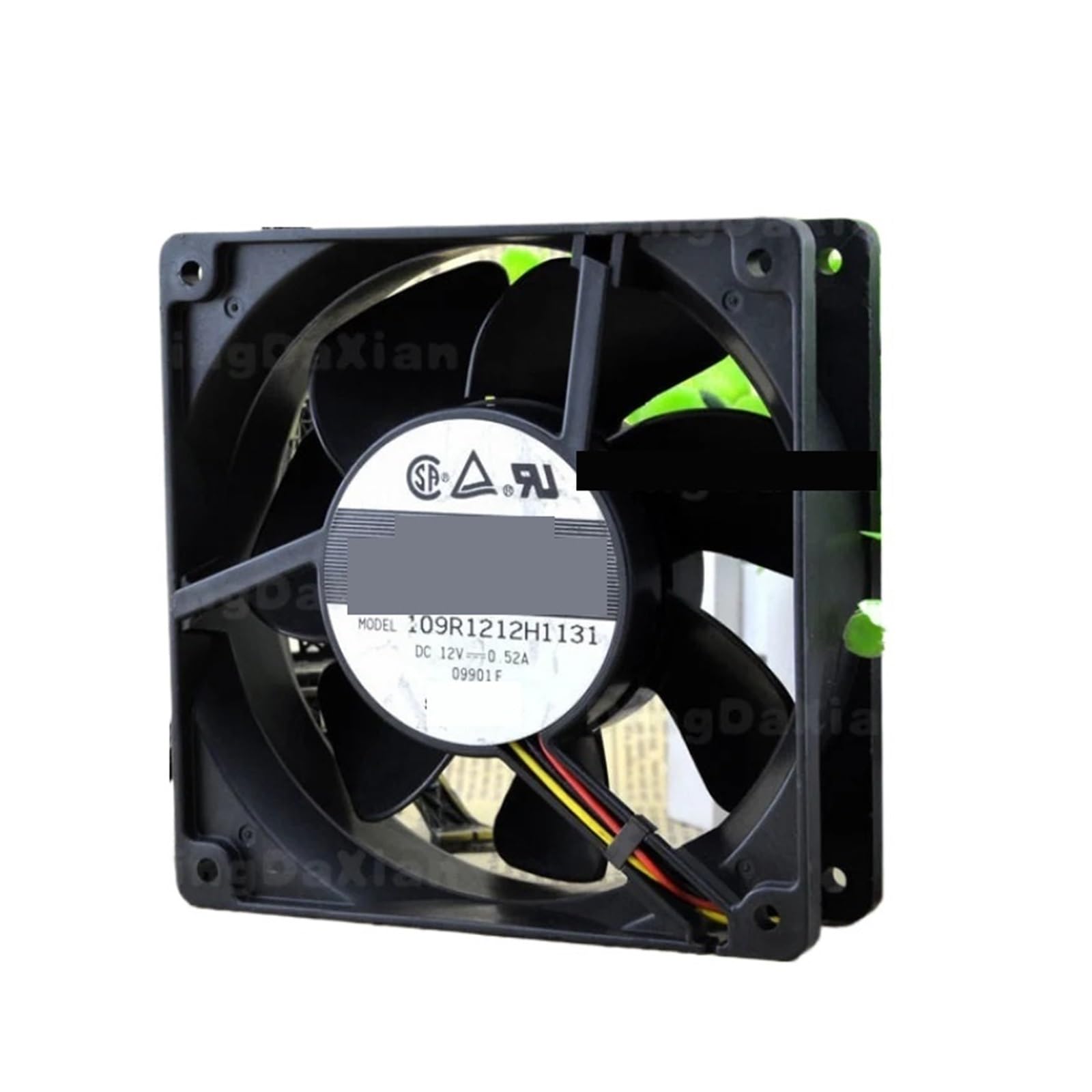 BRODEFUP 1pcs Inverter Cooling Fan 109R1212H1131 12038 12CM DC12V 0.52A