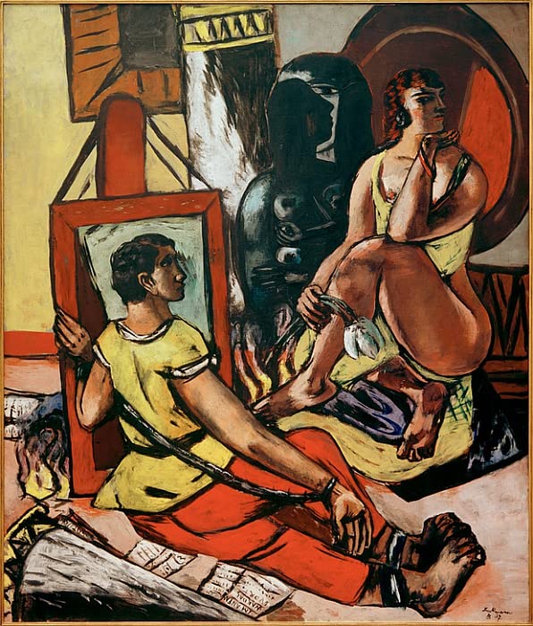 Max Beckmann Impression d'Art Toile Haute Définition 60x90cm