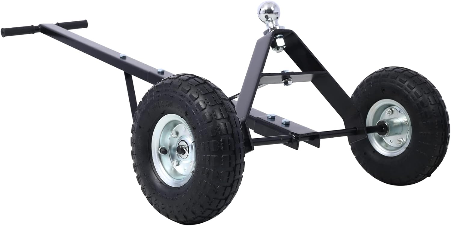 Black UltraTow Adjustable Boat Trailer Dolly Heavy Duty