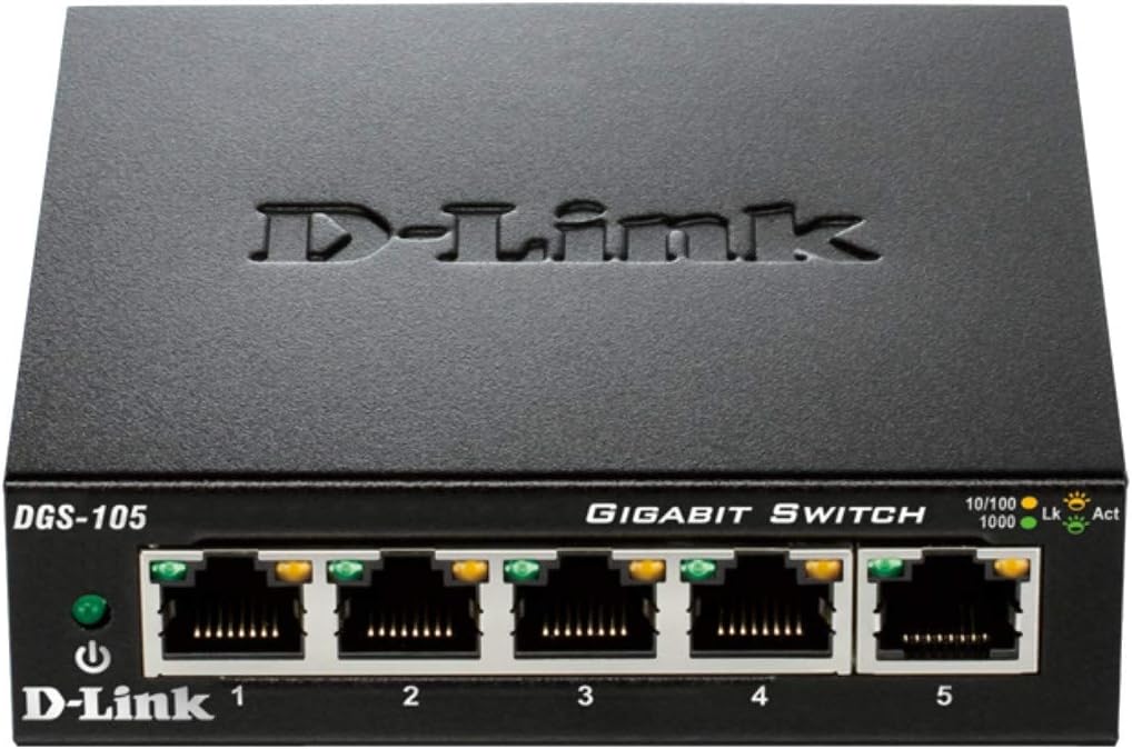 DGS-105 5-Port Desktop Switch