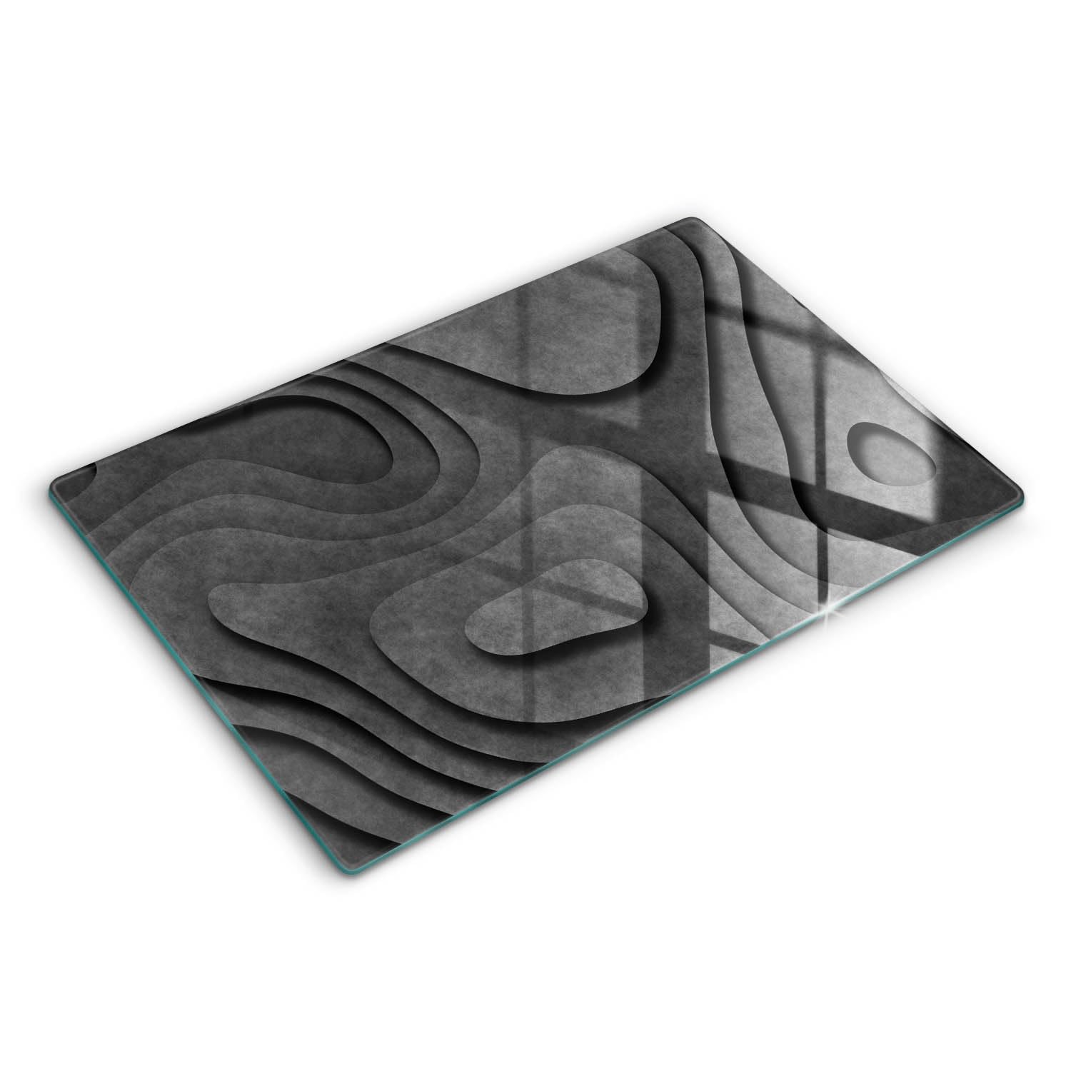 Planche à découper 80x52cm Wallfluent effet pierre 3D grand format multifonctionnelle