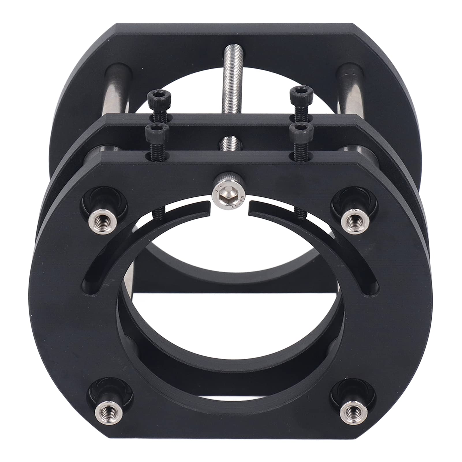 Piattaforma di Sollevamento del Router, Sollevatore del Router in Lega di Alluminio, di Sollevamento del Router in Metallo a 4 Ganasce per Tavolo del Router, Sollevatore