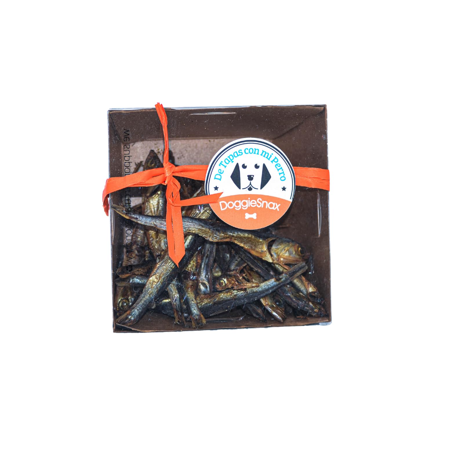Snack para Perros Naturales Anchoas deshidratadas, Golosinas, premios y chuches saludables para Mascotas, gatos y Hurones. DoggieSnax De Tapas con Mi Perro