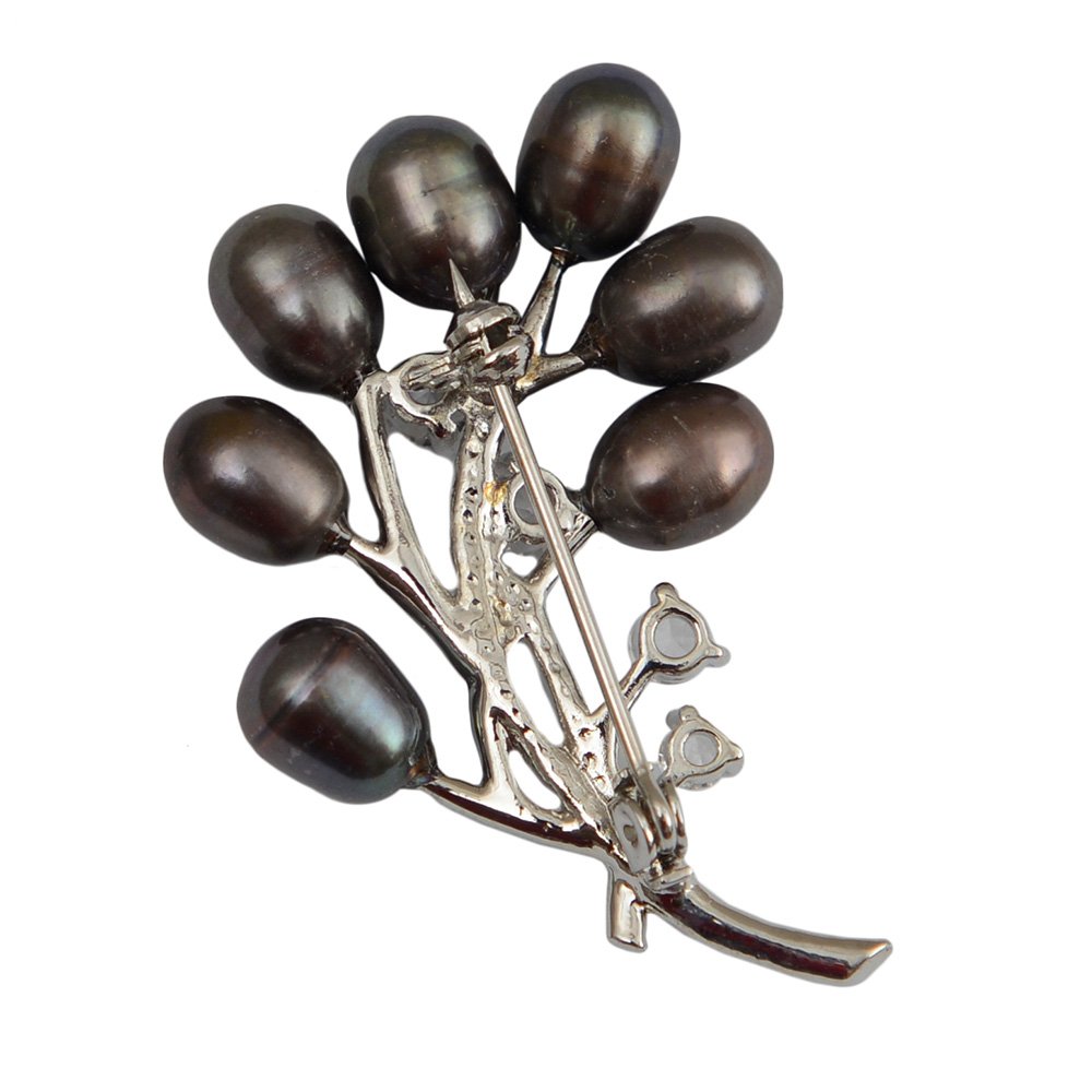Elegant Freshwater Pearl Brooch
