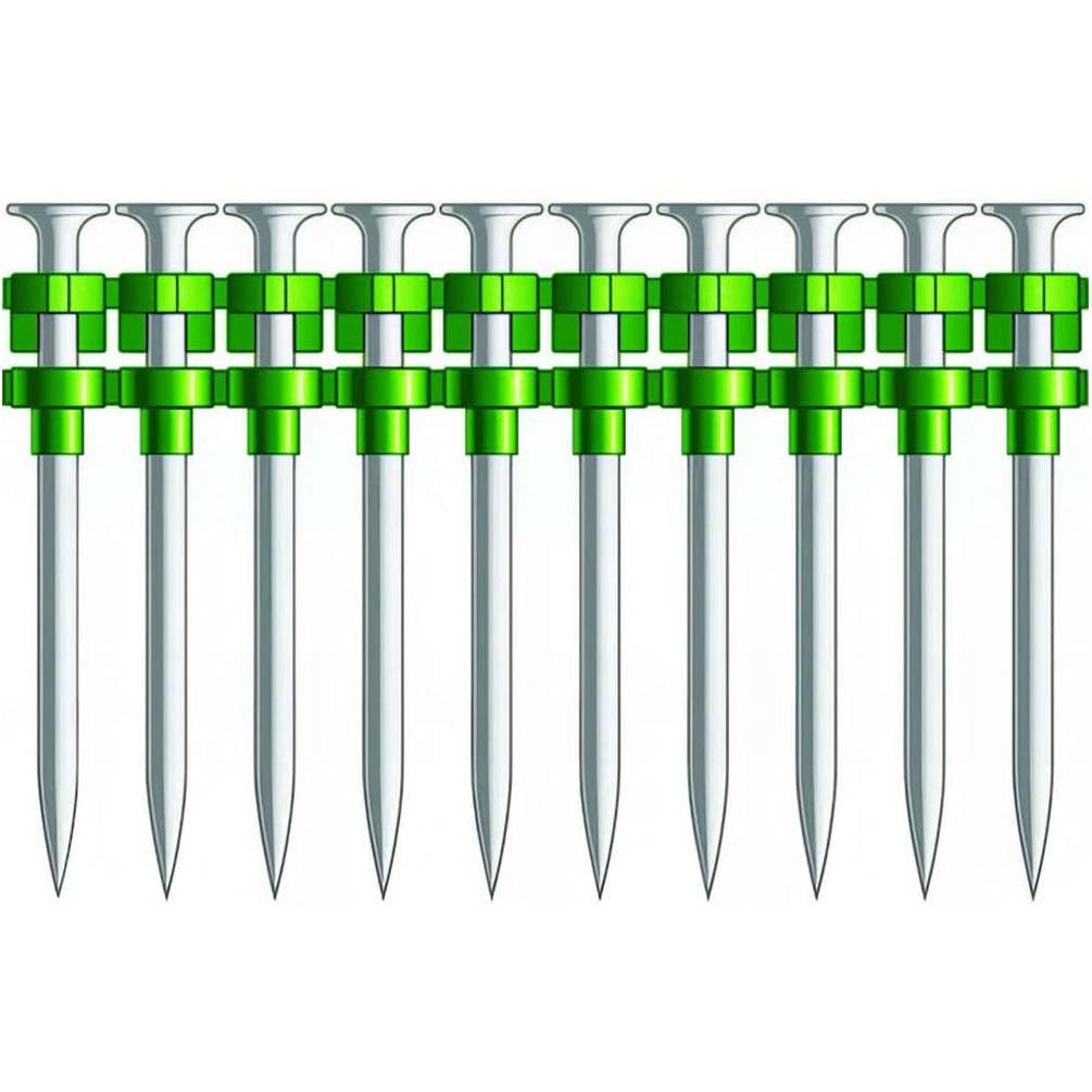 D-Work 700 clavos de hormigón C4-25 - 2,6/6,3 x 25 mm + 1 cartucho de gas C4