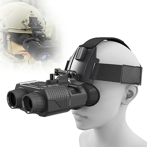 Miniatura 1 de CICOLO Alcance digital de visión nocturna casco de visión nocturna binoculares digital montado en la cabeza visión nocturna infrarroja con foto y