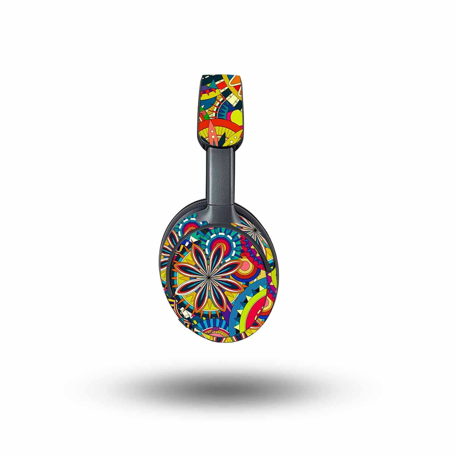 MightySkins Skin Compatible with Bose QuietComfort Ultra - Flower Wheels | Protective, Durable, and Unique Vinyl Decal wrap Cover | Easy to Apply, Remove, and Change Styles