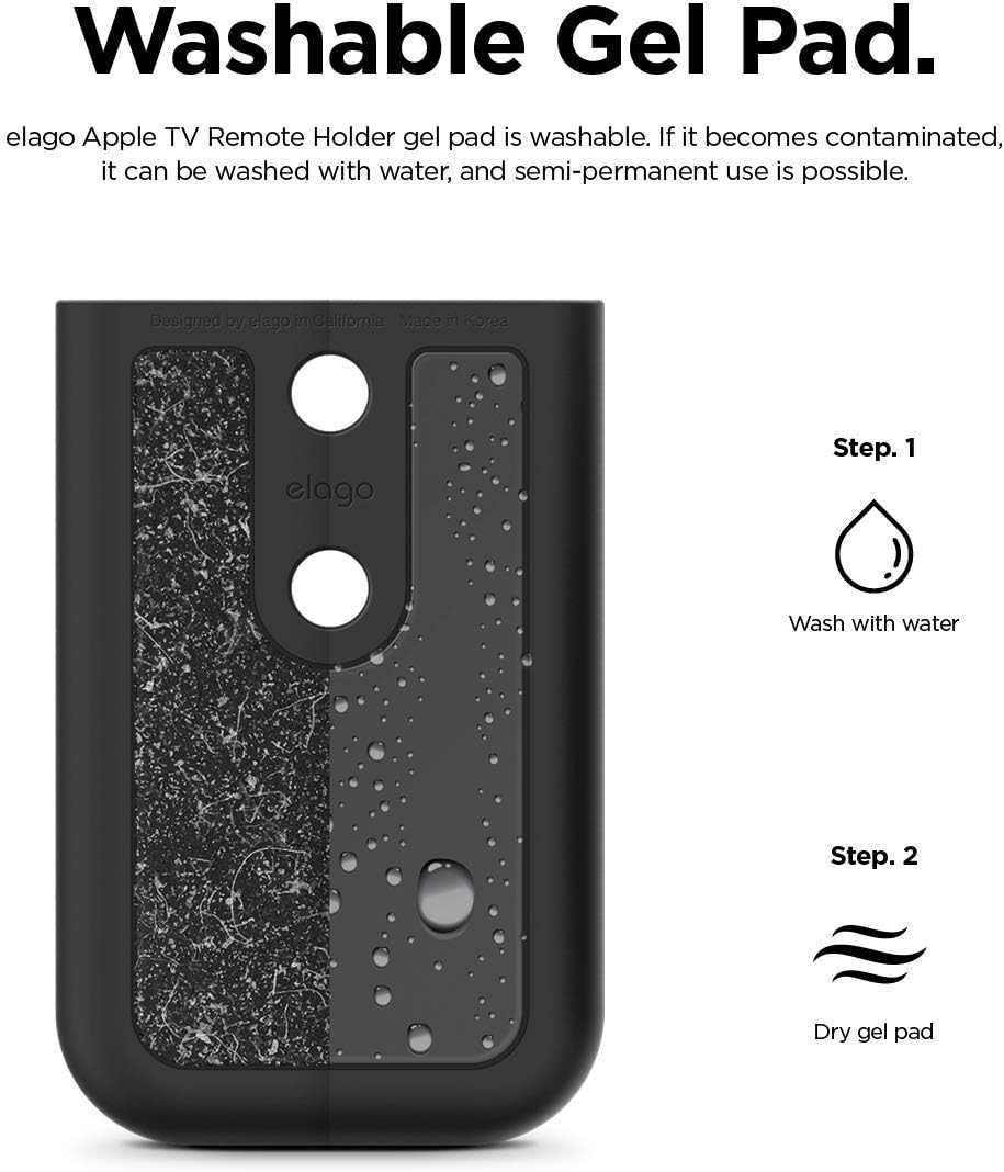 elago Apple TV Multi Mount Bundle with Remote Holder - Compatible with All Apple TVs