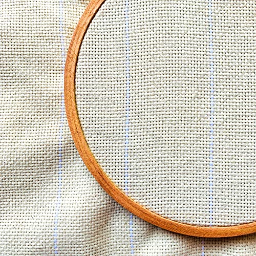 Image of Crochet Now | Monk Cloth | 13X13 Inch Needlework Fabric, Cotton Needlework Fabric Monk Cloth For Punch Needle, Rug Tufting And Cross Stitch With Stitched Ends (1), Solid, Multicolour