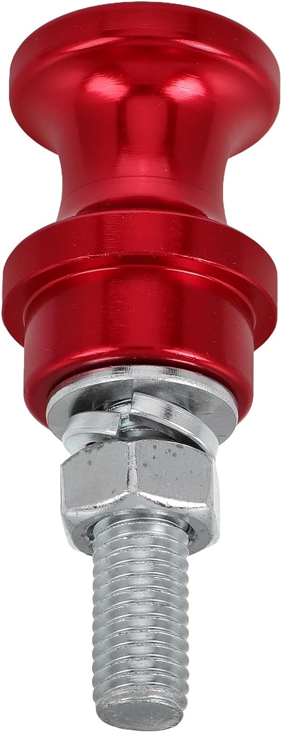 Garneck Winch Hook Steel Bolt M10 Red Heavy Duty Winch Hook Accessory for Half-Linked Off-Road Towing and Fairlead Mount