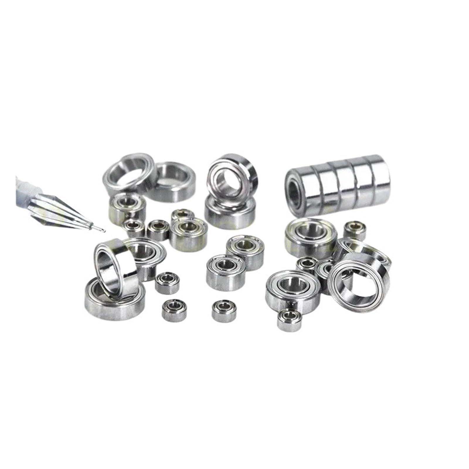 2/10pcs Miniature Deep Groove Ball Bearing Double-Metal Seal Bearings Size 681 638(10PCS-686RS6X13X5)