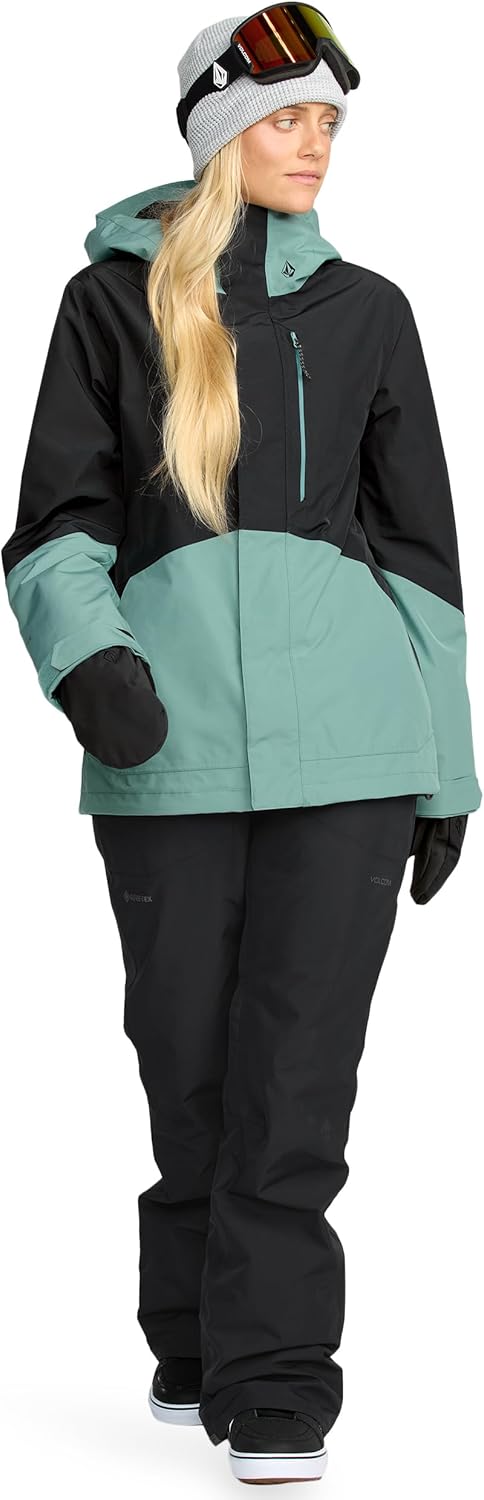 Volcom Women's V.co Aris Insulated Gore-tex Snowboard Jacket – Waterproof 2-layer