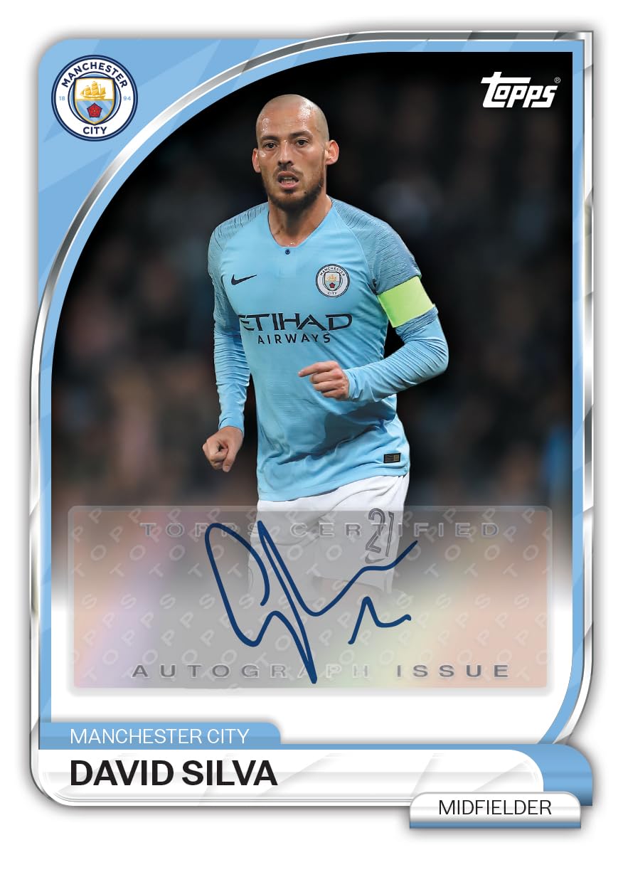 Boîte collector Manchester City 2025/26 – Contient 35 cartes, y compris les LE et les parallèles