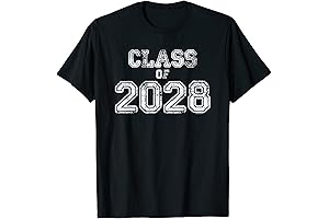 Class of 2028 T-Shirt: Capture the Memories, Express the Triumph