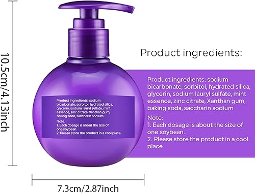 Miniatura 3 de FREEORR Pasta de dientes de gel intensiva para eliminar manchas cuidado bucal fresco lucha contra el sangrado de las encías pasta de dientes más