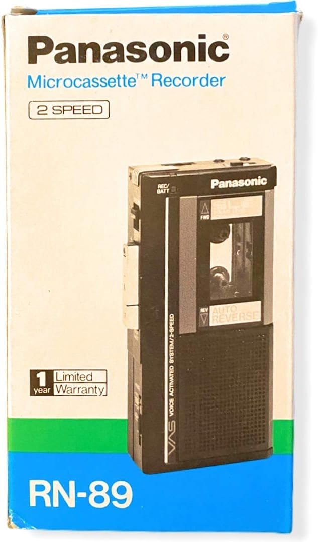 Panasonic Microcassette Recorder 2 Speed Model RN89 Amazon.ca