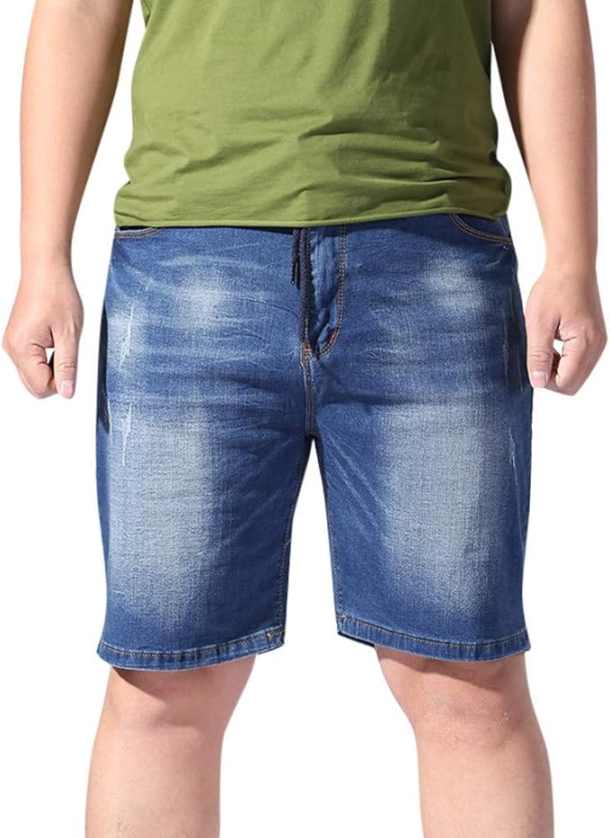 Oliviavane Pantaloni Corti Uomo Sportivi Short Jeans Estivo da Uomo Uomo  Taglie Forti Oversize Pantaloncini Shorts da Skateboard Casual Moda 2Xl-6Xl  : Amazon.it: Abbigliamento