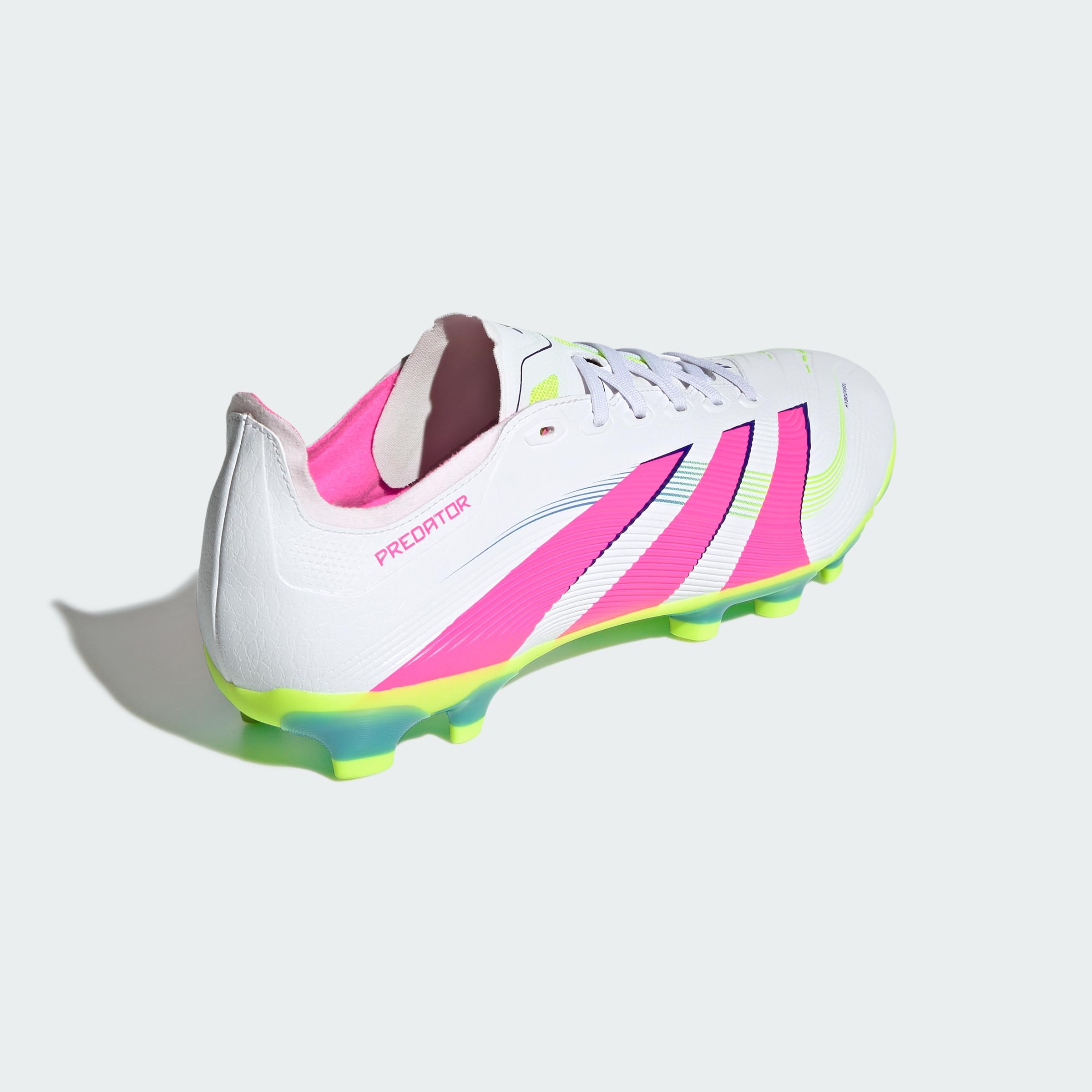 adidas Performance Predator League MG Stealth Victory weissrosagelb, 42 2/3 Unisex