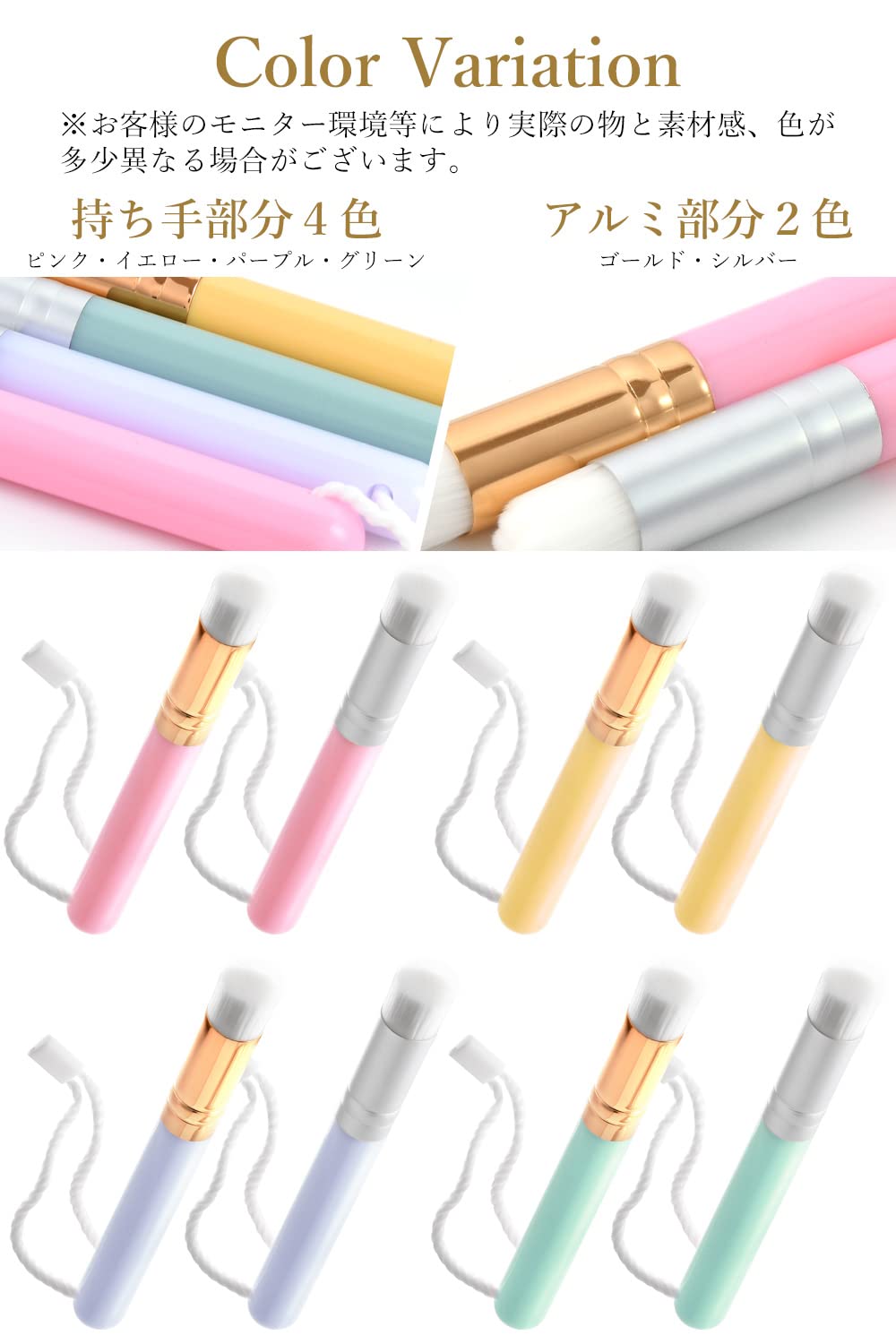 Amazon | [Re.Lucky] 毛穴 小鼻 ブラシ (平型) 洗顔ブラシ 毛穴 角栓