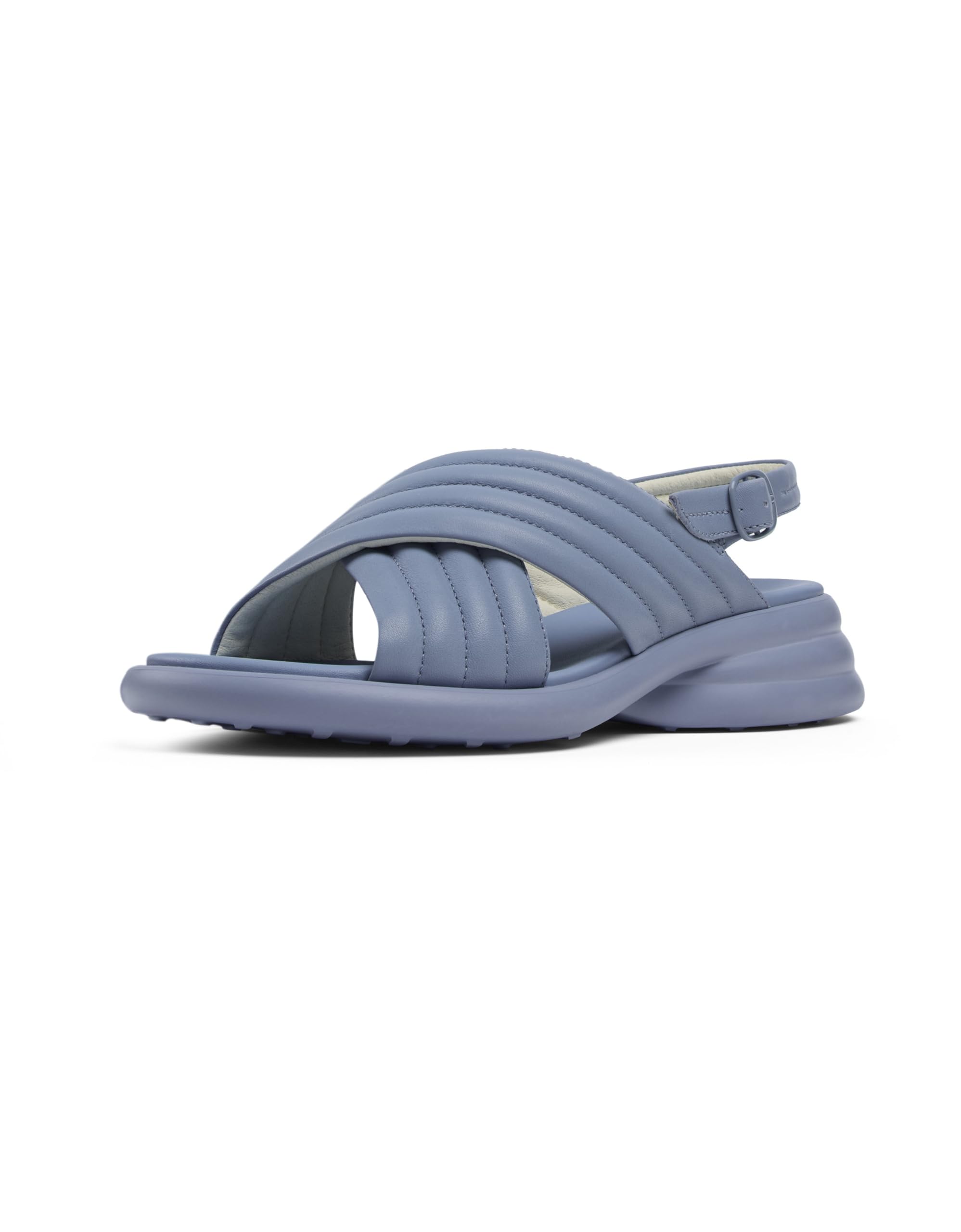 Camper Women's Spiro K201494 X-Strap Sandal, Medium Blue 007, 8 UK