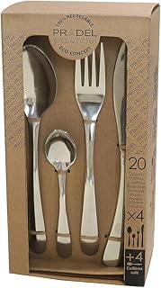 AMEFA ONDINE - Set 20 Cubiertos Acero Inox -1,5mm