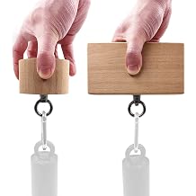 Wooden Pinch Block Grip Workout Climbing Power Grip Forearm Finger Exerciser Strength Training Strengthener Equipment