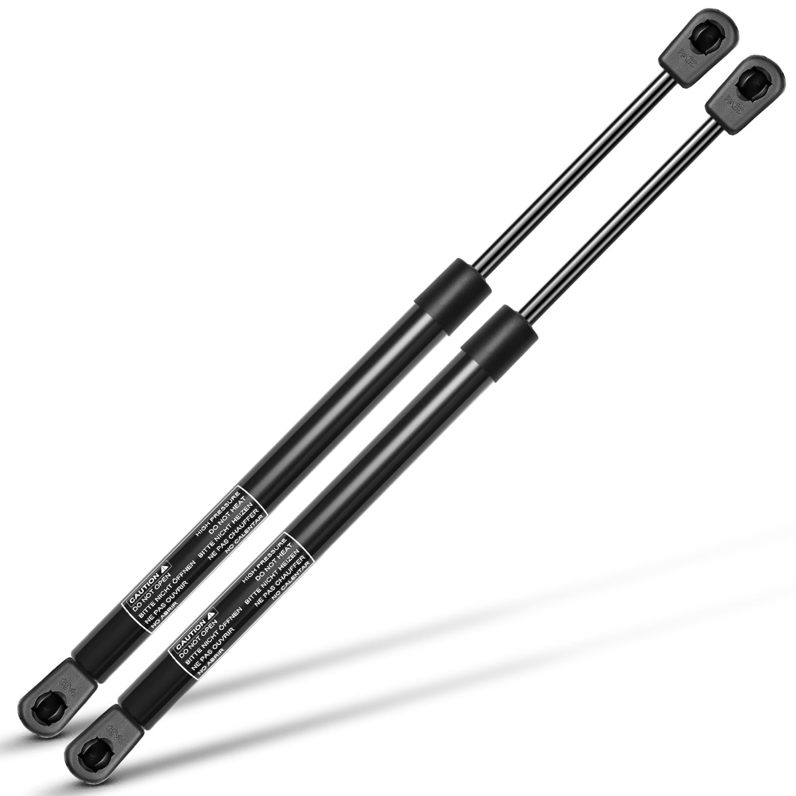 Frankberg 2x Universal Gasdruckdämpfer Gasdruckfeder 270N 500MM 200MM Einzel-Kugelkopf Für Möbel Wohnmobil Markisenstangen Zeltstangen Schränke Werkzeugkästen Stauraumabdeckungen