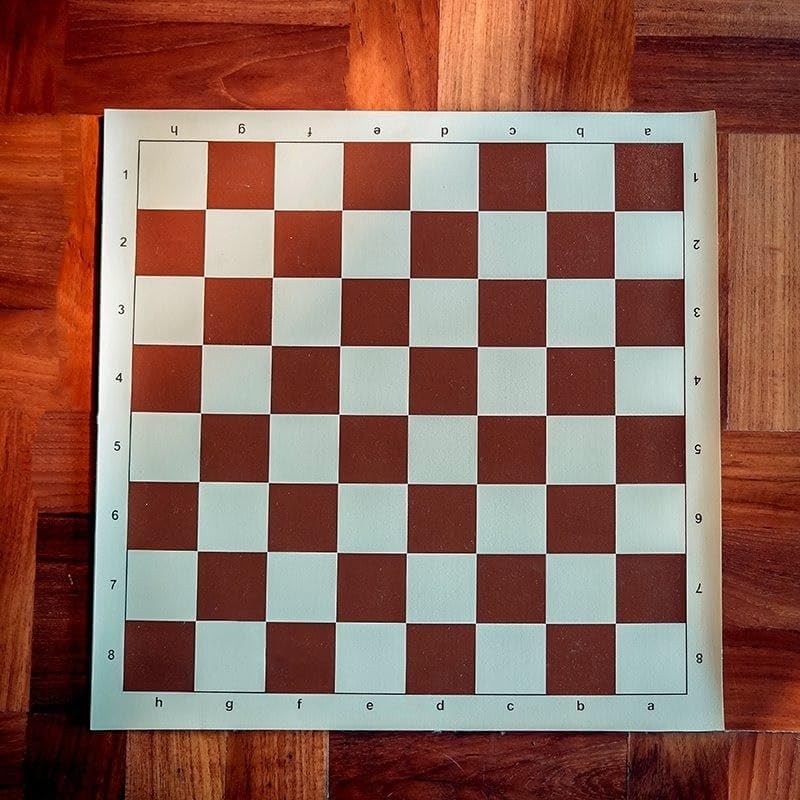Set d'échecs Tactic64 Study : finitions soignées, pièces 75 mm et vinyle 55 mm