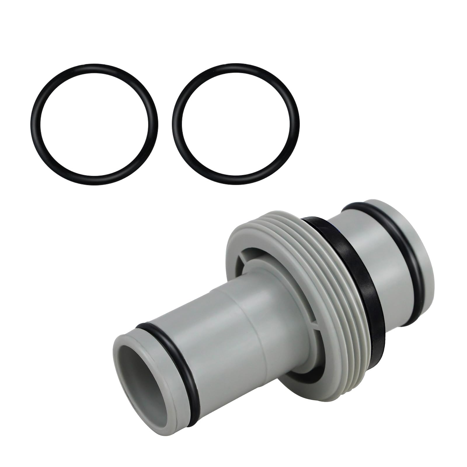 Conector de manguera de piscina de 32 mm a 38 mm, conector de manguera de 2 vías, adaptador de piscina de 32 mm a 38 mm para Intex Bestway Coleman, conector de manguera de piscina (2 vías de