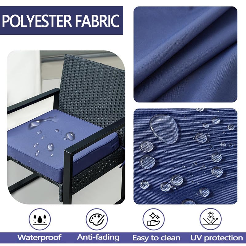Fundas de asiento de exterior acolchadas y resistentes a la humedad 4