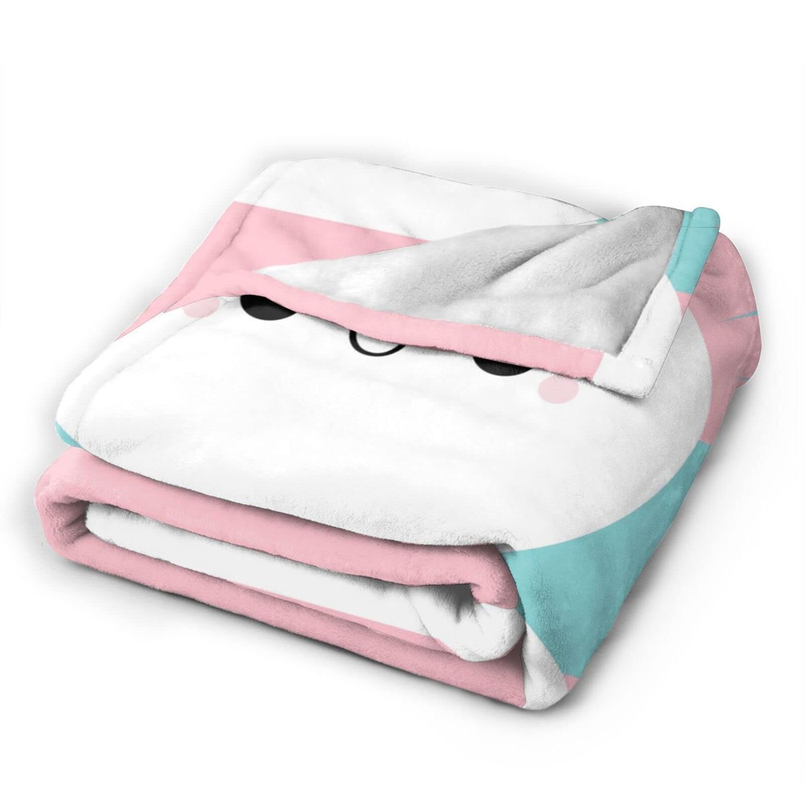 Gaakvrr Axolotl Decke 100x130cm - Weiche Fleece Decke Für Kinder & Erwachsene